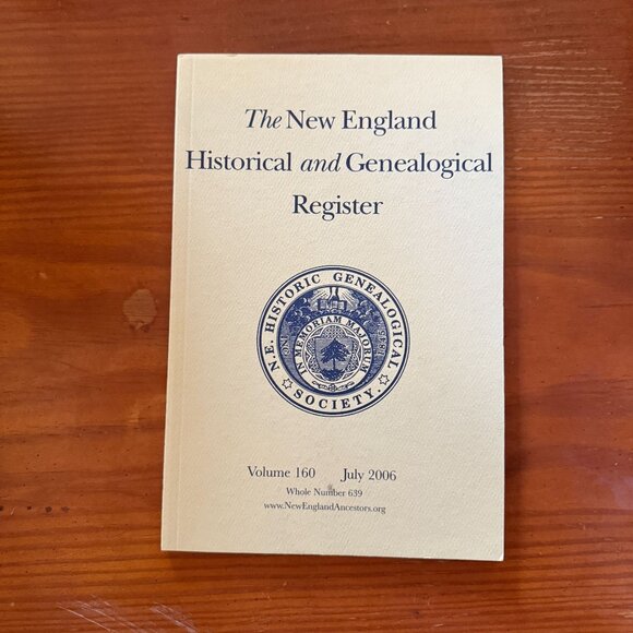 The New England Historical And Genealogical Register Set of 5 - Picture 4 of 5
